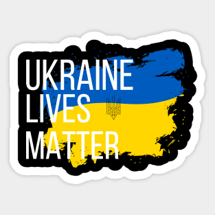 Ukraine Lives Matter Sticker